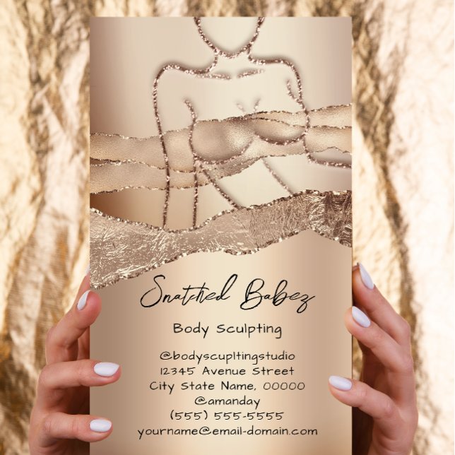 Carte De Visite Carrosserie personnalisée Cosmétique Logo QRCode F (Créateur téléchargé)