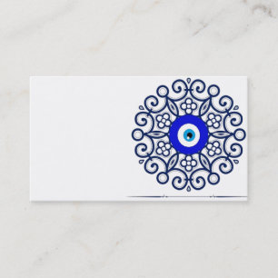 Carte De Visite Carte-mal-oeil d'affaires