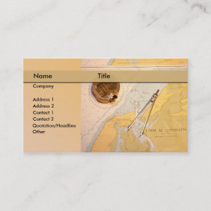 Carte De Visite carte/mer/navigation/navigation