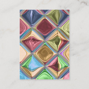 Carte De Visite Carton Candydrops Mosaïque Carrelage Art