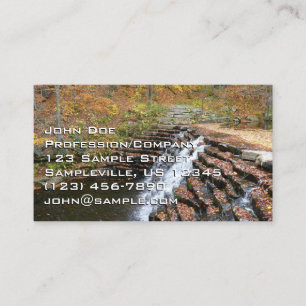 Carte De Visite Cascade à Laurel Hill State Park II