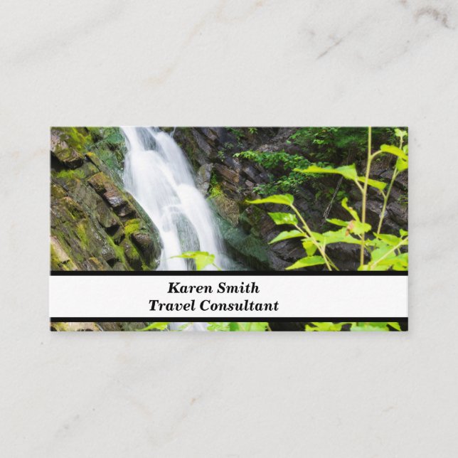 Carte De Visite Cascade de Hell's Gate Canyon (Devant)