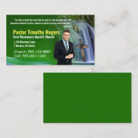 Cascade verte Eglise photo Pasteur ou diacre