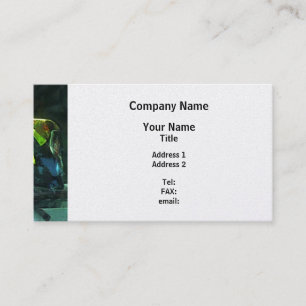 Carte De Visite Casque de pompier - Finition Platine