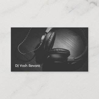 Carte De Visite Casques DJ professionnels