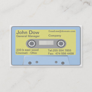 Carte De Visite cassettes VOL1