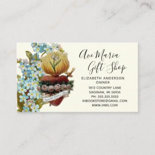 Carte De Visite Catholique Vierge Marie Religieux Chrétien