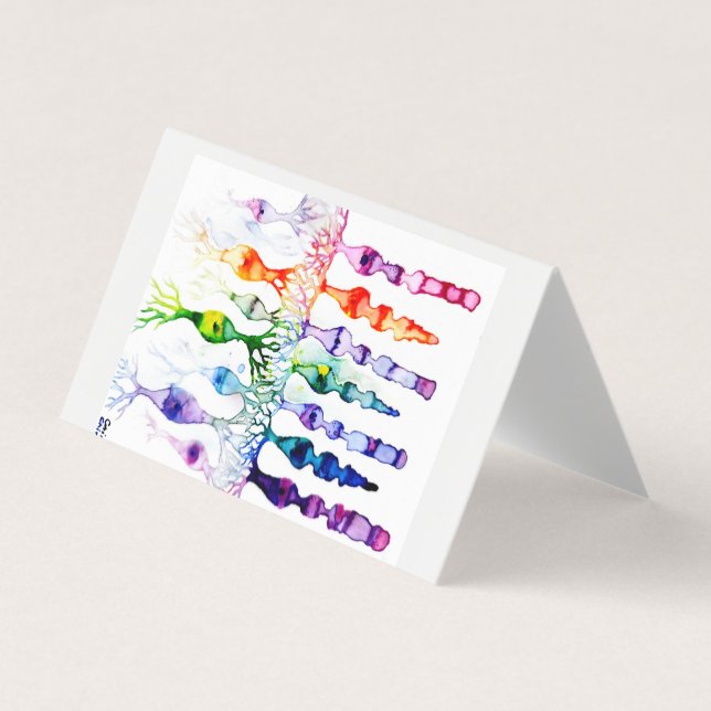 Carte De Visite Cellules cônes cellules tiges et neurones bipolair (Devant)