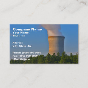 Carte De Visite Centrale nucléaire
