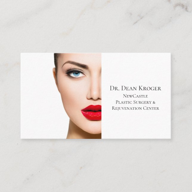 Carte De Visite Centre de chirurgie et de rajeunissement en plasti (Devant)