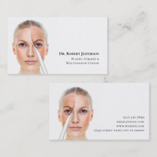 Carte De Visite Centre de chirurgie et de rajeunissement en plasti