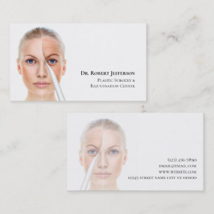 Carte De Visite Centre de Chirurgie Plastique et de Rajeunissement