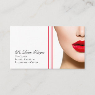 Carte De Visite Centre de Chirurgie Plastique Moderne et de Rajeun