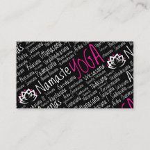 Centre de yoga/affaires/professeur élégants de