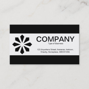 Carte De Visite Centre du groupe (Logo) - Noir