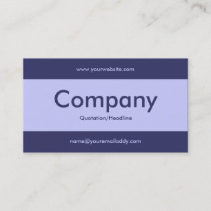 Carte De Visite Centre Groupe v2 - Bleu Poudre avec Bleu 333366