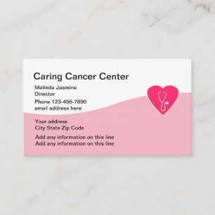 Carte De Visite Centre médical de clinique de Cancer