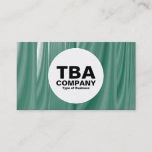 Carte De Visite Cercle - Cascade verte