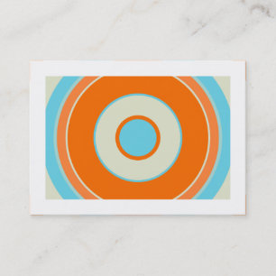 Carte De Visite Cercle coloré 03 (Bordé)
