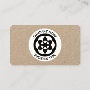 Carte De Visite Cercle de culture - kraft