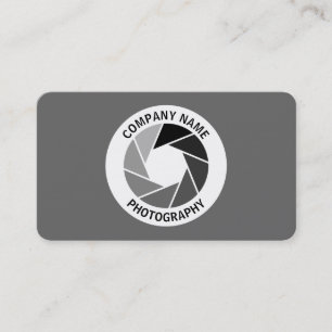 Carte De Visite Cercle d'ouverture - Tonalités - Gris #66666