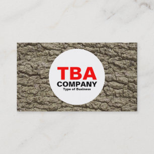 Carte De Visite Cercle - écorce 02