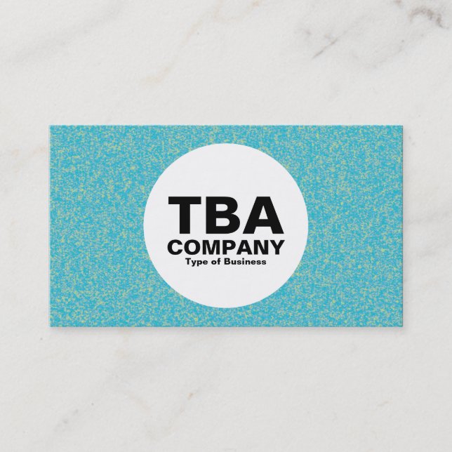 Carte De Visite Cercle - Impressionniste (Devant)