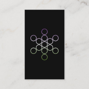 Carte De Visite Cercles sacrés de genre gay