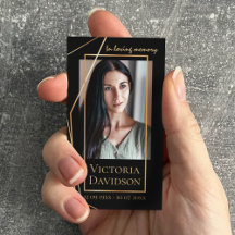 Cérémonie funéraire Prière photo Golden Elegant Ca