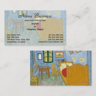 Carte De Visite Chambre de Van Gogh à Arles - Jaune et Bleu Classi