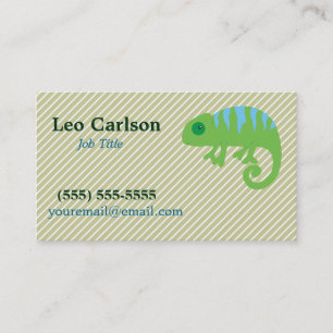 Carte De Visite Chameleon