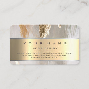 Carte De Visite Championnat d'ivoire Gold Diamond Stripes Parties