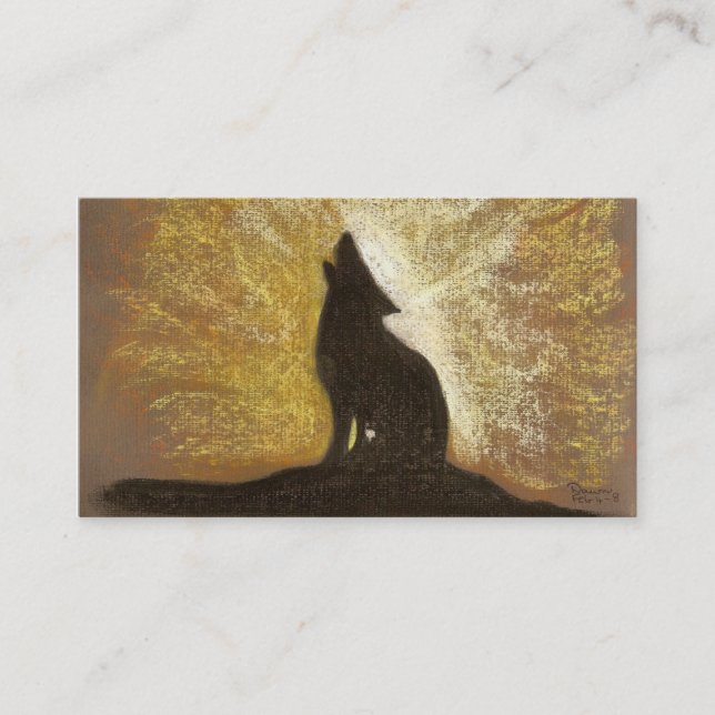 Carte De Visite chanson de forgotton d'un loup (Devant)