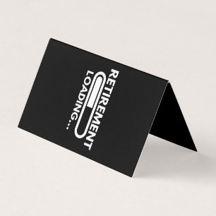 CARTE DE VISITE CHARGEMENT DE LA RETRAITE