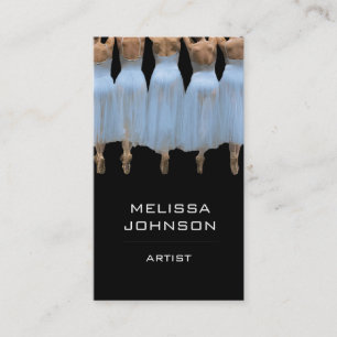 Carte De Visite Chariot personnalisé d'affaires de danseur