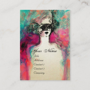 Carte De Visite CHARM MONOGRAM Gold Metallic