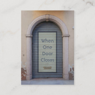 Carte De Visite Chasseur principal, agence de placement d'emploi