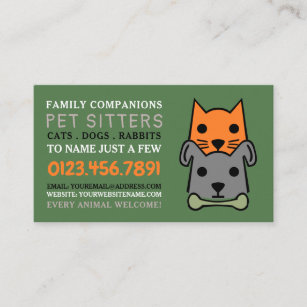 Cartes De Visite Garde Chien Zazzle Fr