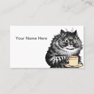 Carte De Visite Chat Funny personnalisable