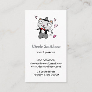 Carte De Visite chat groomer doodle