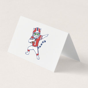 Carte De Visite Chat Touchdown