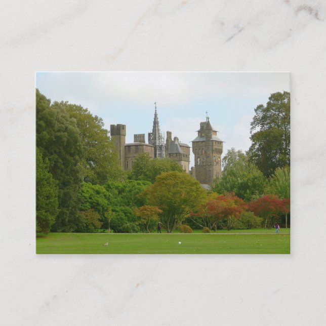 Carte De Visite Château de Cardiff (Devant)