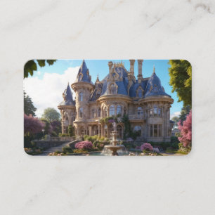 Carte De Visite Château de Victorian Splendor Signet