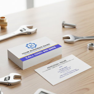 Carte De Visite Chauffage Climatisation CVC CVC Professionnel