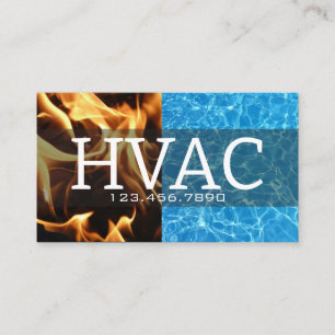 Carte De Visite Chauffage & Climatisation HVAC