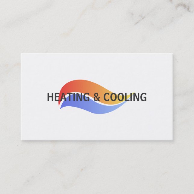 Carte de visite Chauffage et Climatisation Refroid (Devant)