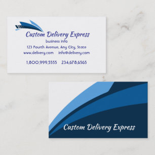 Carte De Visite Chauffeur de livraison Affaires personnalisées