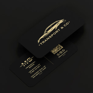 Carte De Visite Chauffeur Executive de Location de Voitures Modern
