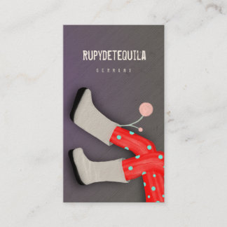 Carte De Visite Chaussure de pied