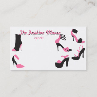 Carte De Visite Chaussures de chaussures de chaussures !